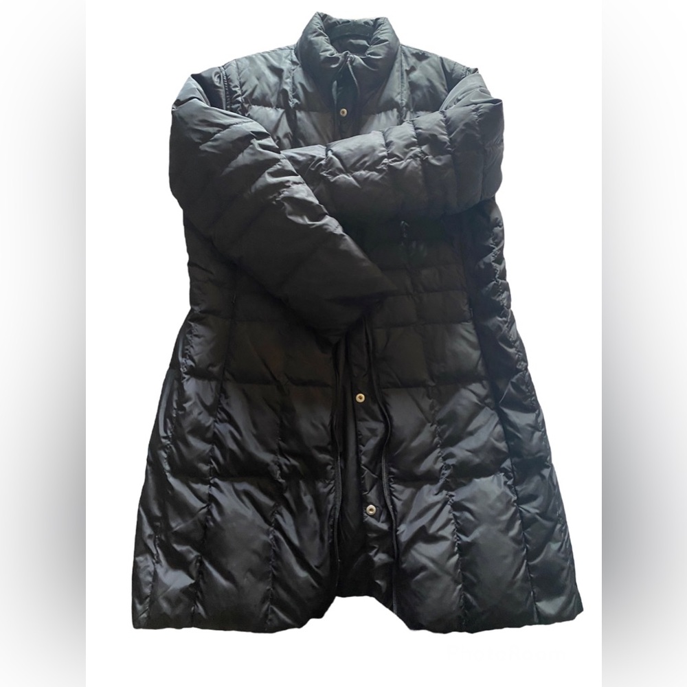 Goose Down Winter Coat Puffer Jacket Long Woman’s Lands End Warm Streetwear